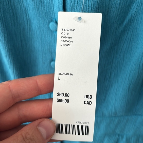 Urban Outfitters Ruffle Strap Button-Front Romper – Size Large (NWT) - Picture 6 of 8